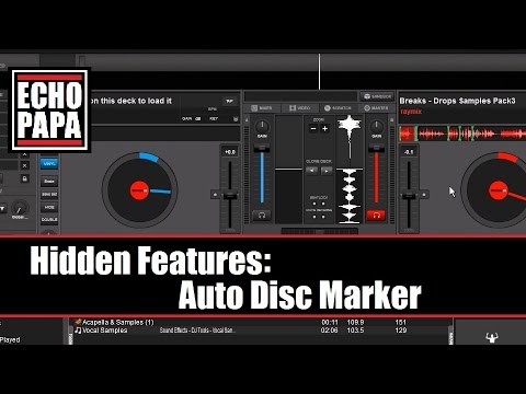 Virtual DJ 8: Hidden Feature: Auto Disc Marker (rm)