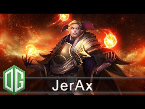 OG.JerAx Invoker Gameplay - Unranked Match - OG Dota 2.