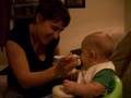 Gabe Learning To Eat
