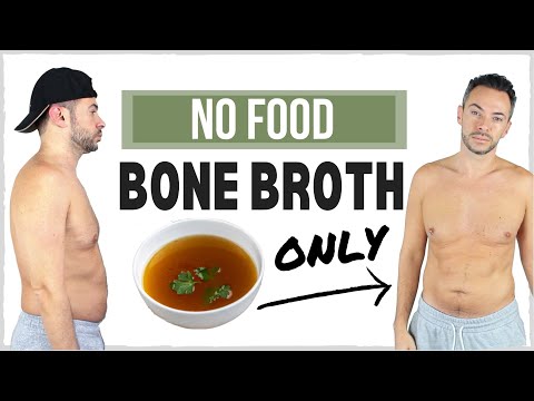 How to LOSE 5-10 LBS in 3 DAYS | BONE BROTH DIET 🥣 Anti-Anxiety Diet & Keto Fast