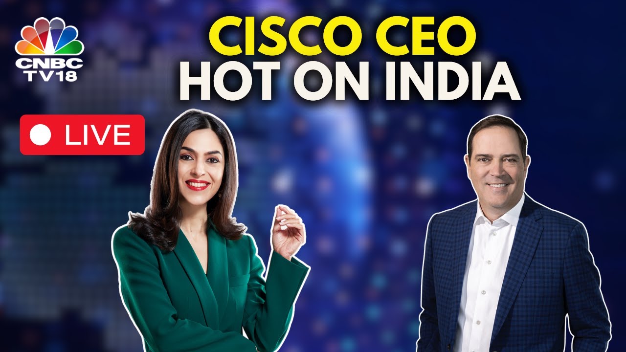 LIVE: More Excited About India Than Ever Before: CISCO CEO Chuck Robbins | Global Dialogues