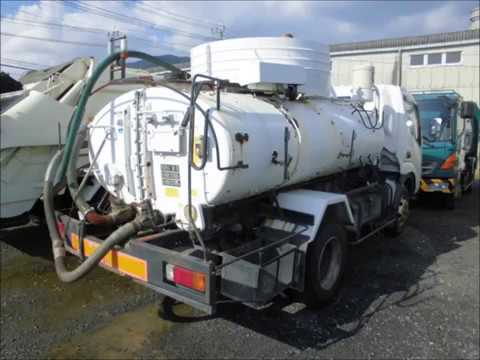 【H18 日野 3.7t バキューム車】VZ003(中古バキューム車)の画像一覧