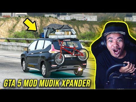 PERJALANAN MUDIK EXPANDER BAWA BARANG BANYAK BANGET - GTA 5 MOD INDONESIA