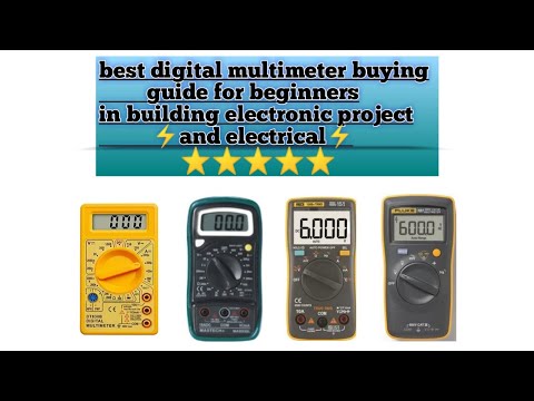 Digital Multimeter Buying Guide For Beginners / Digital Multimeter /  in 2021