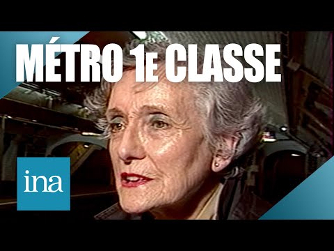 1991 : La fin de la première classe dans le métro | Archive INA
