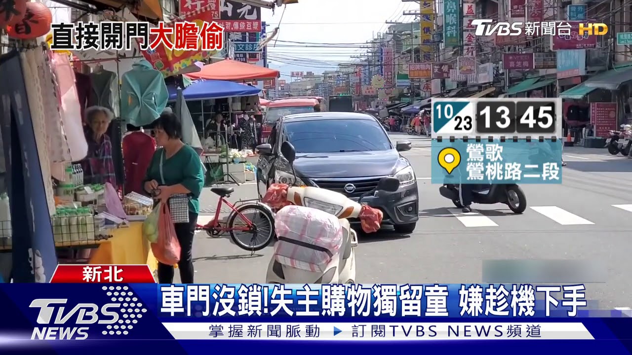 你是誰!賊開車門偷手機 10歲童驚嚇哭
