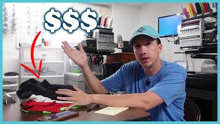 Complete an Order With Me | The Truth About a Home Embroidery Business