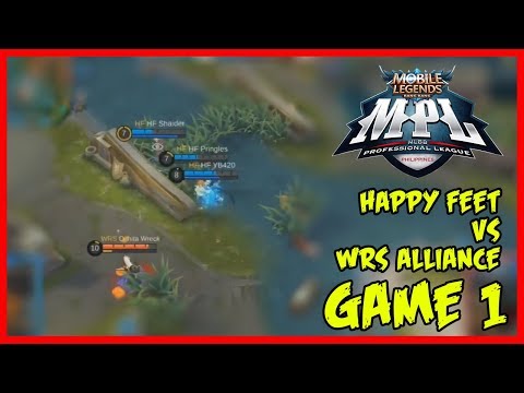 MPL-PH Game1 | Happy Feet vs WRS Alliance - MLBB