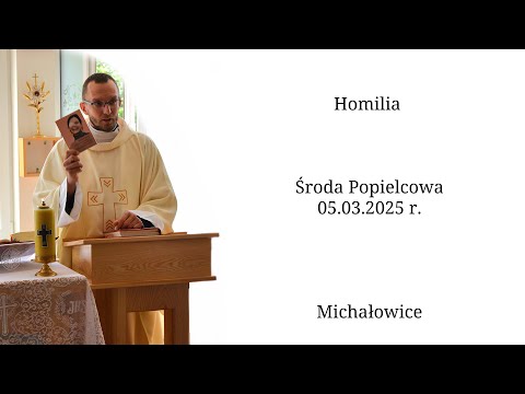 Ks. Kacper Nawrot - Środa Popielcowa - homilia - 05.03.2025 r.