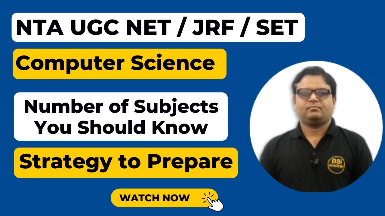 Subjects You Should Prepare for NTA UGC NET Computer Science Paper 2