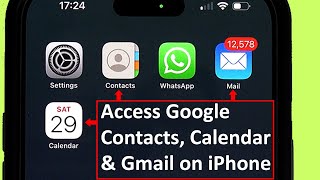How to Add Google Account on iPhone