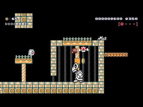 JBW 2-3 Collapsed Crypt ⚡️ JungleB ⚡️ SUPER MARIO MAKER Raw GAMEPLAY