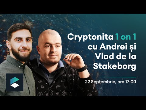 Crypto Talks - Cryptonita 1 on 1 cu Andrei si Vlad de la Stakeborg!