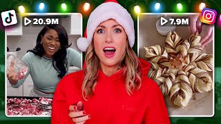 I Tested the MOST VIEWED TikTok Christmas Recipes 🎄 What's ACTUALLY Worth Making?