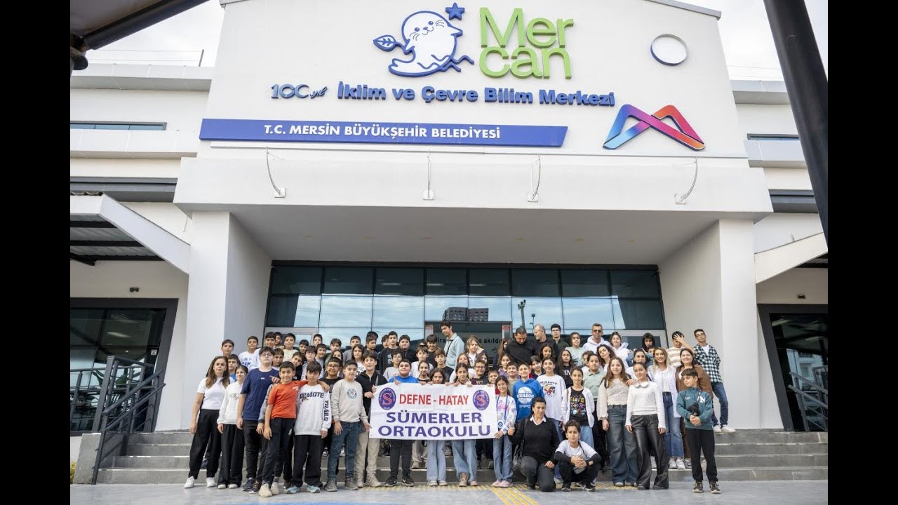 ARA TATİLİN VAZGEÇİLMEZİ MERCAN 100  YIL İKLİM VE ÇEVRE BİLİM MERKEZİ OLDU