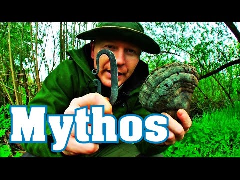 Survival Mythos Zunderschwamm Schlageisen Feuer