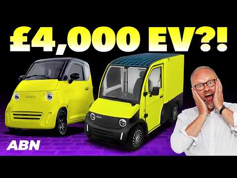 1,200km Range is HERE + The £4,000 Solar EV!