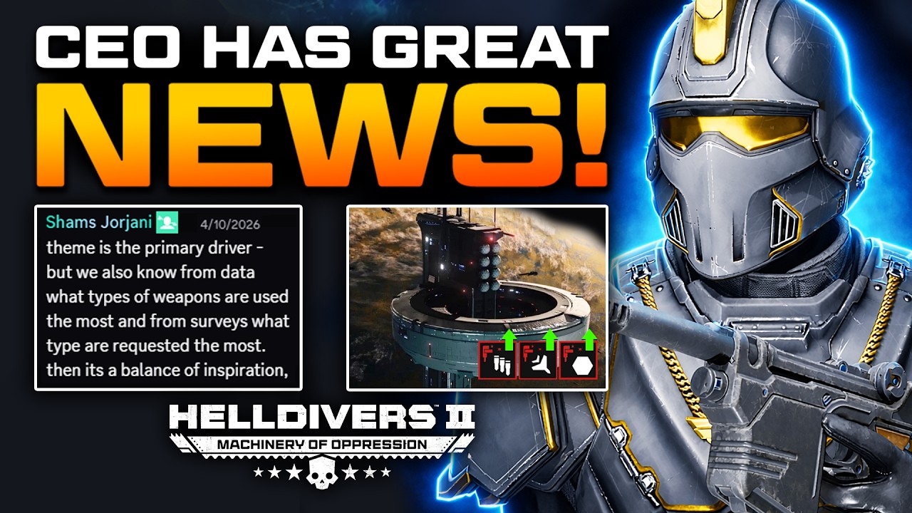 Helldivers 2 - CEO on DSS Plans, Minigame & Clans!
