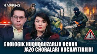 Ekologik huquqbuzarlik uchun jazo choralari kuchaytirildi | GAPiRING