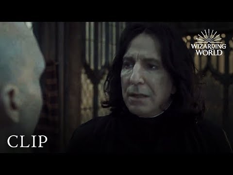 Snape is the Master of Voldemort's Elder Wand | Harry Potter and the Deathly Hallows Pt. 2