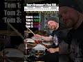 The first fill every drummer learns! (Easy beginner drum lesson)