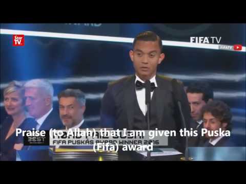 Mohd Faiz Subri FIFA Puskas' Award 2016 (onscreen English Subtitles)