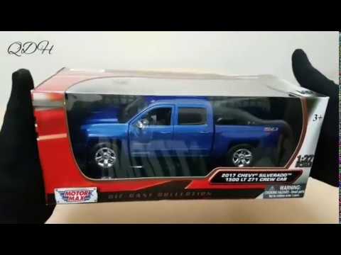 Unboxing of 2017 Chevrolet Silverado Diecast 1:27 Scale