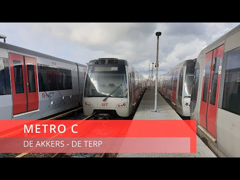 [Cabinerit] Metro Rotterdam, lijn C, De Akkers - De Terp