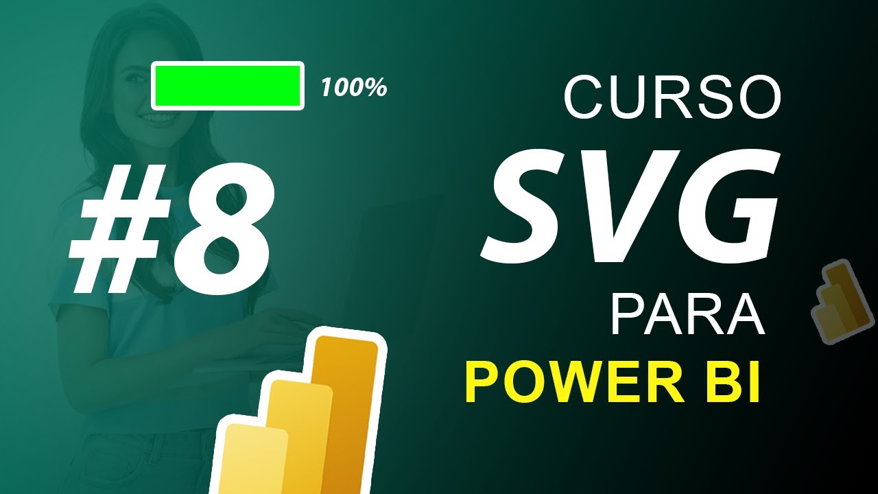 8. Gráfico de Barra de Cumplimiento básica SVG para Power BI