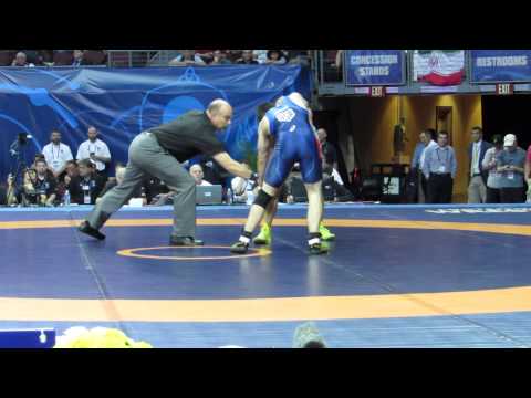 2015 Wrestling World Championships 65kg Brent Metcalf v Hungary Match 1