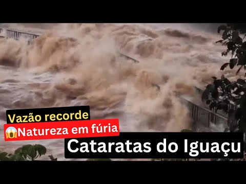 Cataratas do Iguaçu - vazão histórica 🌊
