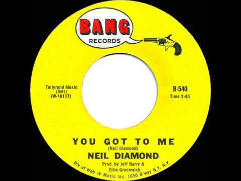 1967 HITS ARCHIVE: You Got To Me - Neil Diamond (mono 45)