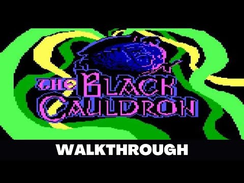 THE BLACK CAULDRON Full Game Walkthrough - No Commentary Gameplay