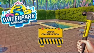 🌊 Water Park Simulator Gameplay part - 2 | Epic Slides & Fun Challenges | RRG UNIVERSE