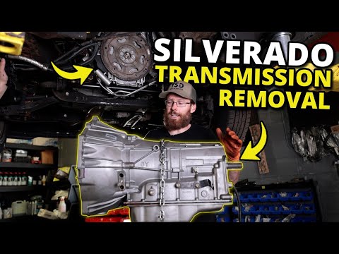 How to Remove 6L80 Transmission and Transfer Case - 2014-2018 Silverado Sierra Tahoe Yukon Suburban