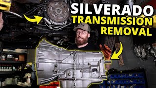 How to Remove 6L80 Transmission and Transfer Case - 2014-2018 Silverado Sierra Tahoe Yukon Suburban