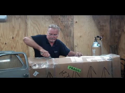 Un-Boxing an Original 1947-1953 Chevy Truck Grille