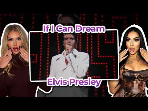 Foreign Girls FIRST Reaction to Elvis Presley - If I Can Dream (LIVE)