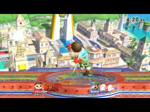villager vs mario