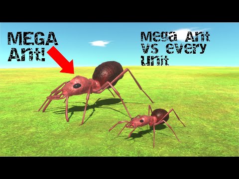 Mega Ant vs every unit |Animal Revolt Battle Simulator