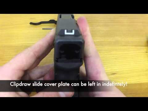 Installing Clipdraw for Glock Concealed Carry - Official Demonstration