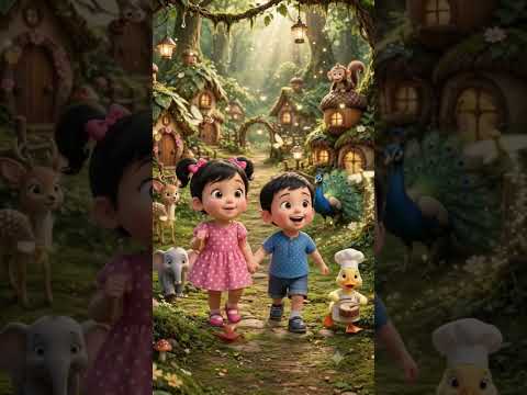 :Fairy Village Lo Chinnu Junnu  | Acorn Illu Night Magic | Telugu Kids Cartoon