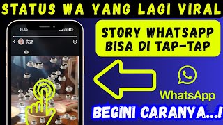 Download lagu Cara Membuat status whatsapp yang lagi viral terbaru || Cara membuat status wa bisa di tap-tap mp3 Download lagu Cara Membuat status whatsapp yang lagi viral terbaru || Cara membuat status wa bisa di tap-tap mp3