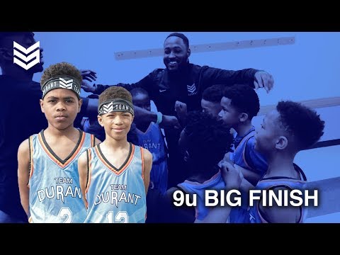 Team Durant 9u | MIT | Big Finish in the 4th Against a Great Team #wemovedifferent