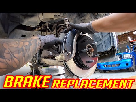 HOW TO REPLACE RAM 1500 FRONT BRAKES ROTORS & PADS