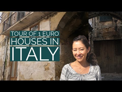 Houses for 1 Euro...What can you really get? Take a tour to find out - Sicily Dream Home- Episode 3