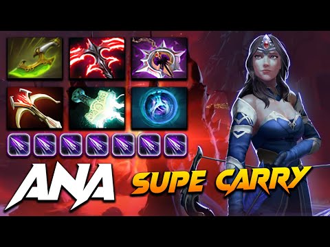 ana Mirana Super Carry - Dota 2 Pro Gameplay [Watch & Learn]