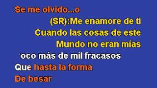 Miguel y Miguel & Sera Ramirez - Mi Adolescencia A Los 40 Karaoke Demo