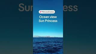 Sun Princess, ocean View #travel #cruise  #ytshort