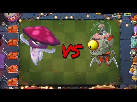 Plants Vs. Zombies 2 - NightCap Gameplay(New Plant) Vs. Future ZOMBOSS